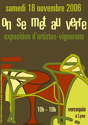 Salon Artistes vignerons Lyon - Vercoquin